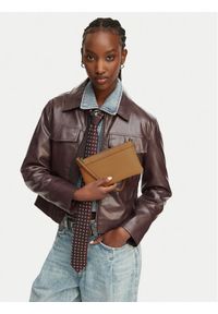 MICHAEL Michael Kors Torebka Jet Set 32F5SJ6F6L Brązowy. Kolor: brązowy. Materiał: skórzane #1