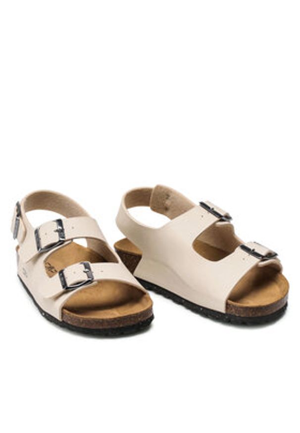 CMP Sandały Eco Keidha Wmn Sandal 3Q91026 Beżowy. Kolor: beżowy. Materiał: skóra