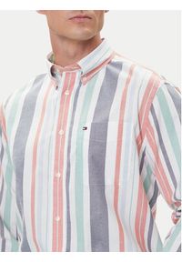 TOMMY HILFIGER - Tommy Hilfiger Koszula Oxford Regatta MW0MW39476 Kolorowy Regular Fit. Materiał: bawełna. Wzór: kolorowy #4
