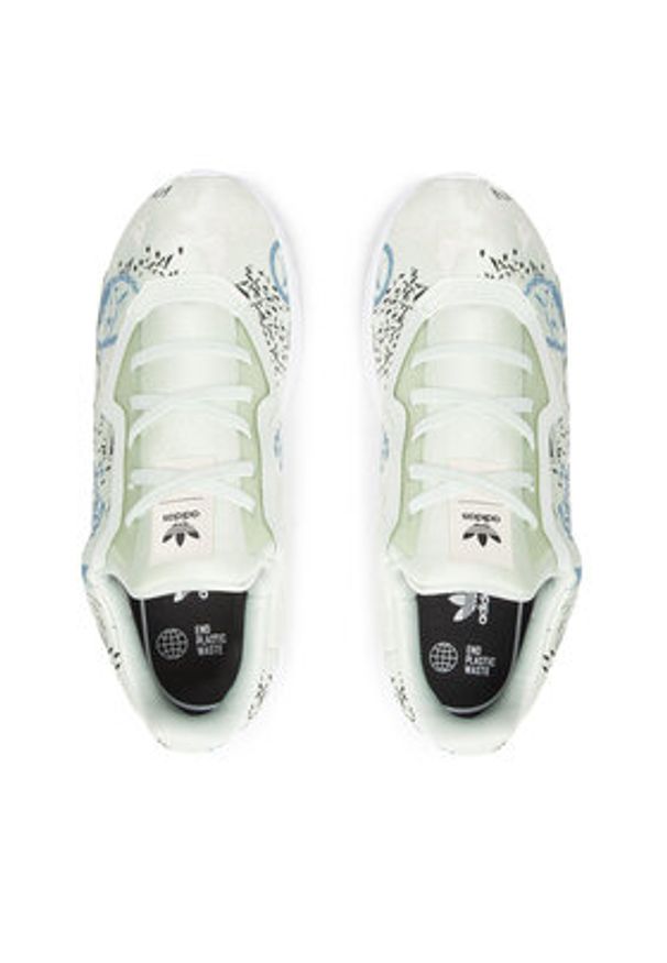 Adidas - adidas Sneakersy Originals Flex J GX9245 Zielony. Kolor: zielony. Materiał: materiał
