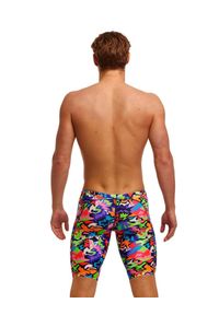 FUNKY TRUNKS - Spodenki kąpielowe męskie do pływania treningowe na basen Funky Trunks Jammer. Kolor: wielokolorowy