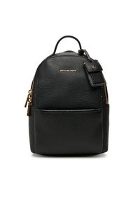 MICHAEL Michael Kors Plecak Sable 30T5G3XB1L Czarny. Kolor: czarny. Materiał: skóra