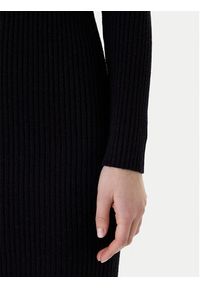 only - ONLY Sukienka dzianinowa Nellie 15363533 Czarny Regular Fit. Kolor: czarny. Materiał: syntetyk, wiskoza #3