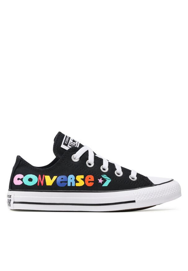 Converse Trampki Ctas Ox 172827C Czarny. Kolor: czarny. Materiał: materiał