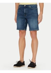 TOMMY HILFIGER - Tommy Hilfiger Szorty jeansowe Denton MW0MW42558 Granatowy Straight Leg. Kolor: niebieski. Materiał: bawełna #1