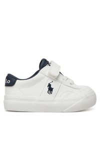 Polo Ralph Lauren Sneakersy Ryley Ps RL02360101 Biały. Kolor: biały. Materiał: skóra