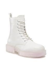 Botki Armani Exchange XDM007 XV638 S267 Irio White. Kolor: biały. Materiał: skóra #1