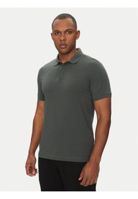 EA7 Emporio Armani Polo 7M000228 AF10373 U8109 Szary Regular Fit. Typ kołnierza: polo. Kolor: szary. Materiał: bawełna #1