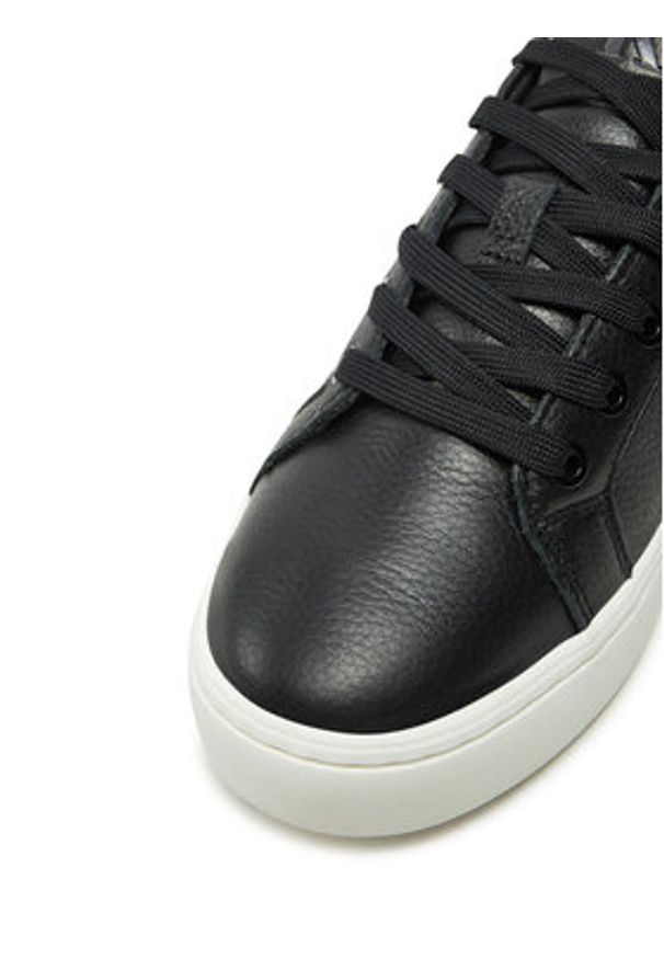 Calvin Klein Jeans Sneakersy Classic Cupsole Low Ohb YW0YW01799 Czarny. Kolor: czarny. Materiał: skóra