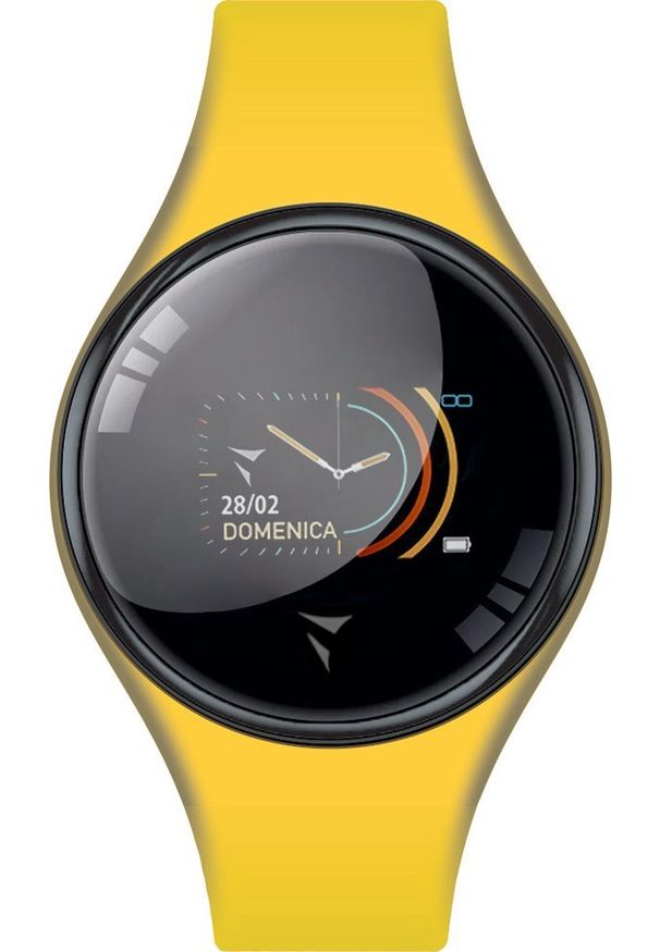 Smartwatch Techmade Smartwatch dla chłopca Techmade TM-FREETIME-YE żółty pasek. Rodzaj zegarka: smartwatch. Kolor: żółty