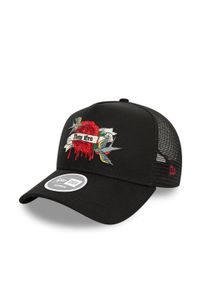 New Era Czapka z daszkiem Trucker New 60565267 Czarny. Kolor: czarny. Materiał: materiał