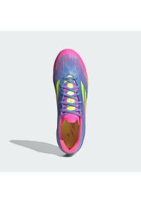 Adidas - Buty F50 League AG. Kolor: żółty, wielokolorowy, różowy, niebieski. Materiał: materiał
