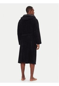 Emporio Armani Underwear Szlafrok EM002255 AF14986 UC001 Czarny. Kolor: czarny. Materiał: bawełna #3