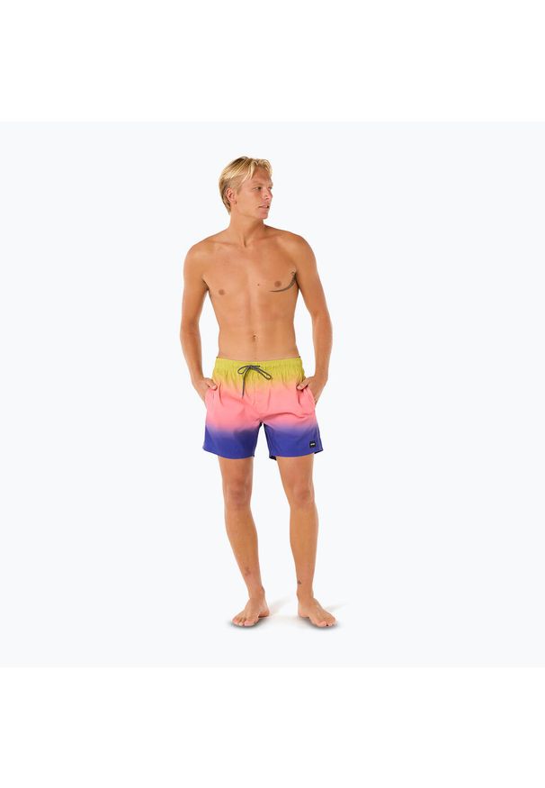 RIPCURL - Szorty kąpielowe męskie Rip Curl Laze Fade Volley. Kolor: wielokolorowy