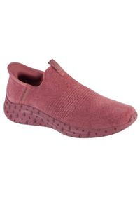 skechers - Buty sportowe Sneakersy męskie, Slip-Ins Ultra Flex 3.0 - What Would You Do. Kolor: różowy. Sport: turystyka piesza
