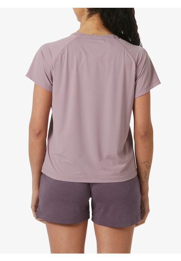 Koszulka damska Helly Hansen W Shine Solen T-Shirt. Kolor: fioletowy