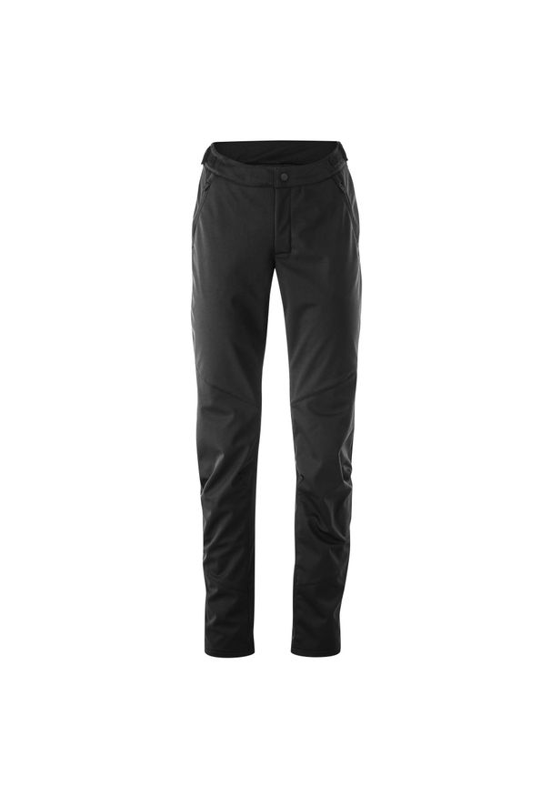 GONSO - Spodnie damskie Gonso Adventure Softshell. Kolor: czarny. Materiał: softshell. Sport: kolarstwo