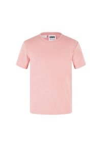 Urban Classics - T-shirt Dla Dziewczynki Jersey Rozciągliwa. Kolor: różowy. Materiał: jersey