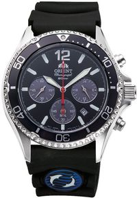 orient - Zegarek męski Orient RA-TX0202B10BVDCLXSB czarny. Kolor: czarny #1