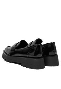 DKNY Loafersy Sahana K4501466 Czarny. Kolor: czarny. Materiał: skóra, lakier