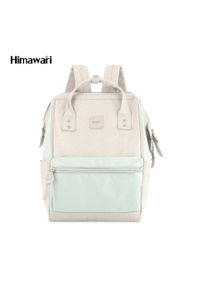 Plecak Himawari 1881 ecru. Materiał: tkanina, poliester. Styl: casual, elegancki