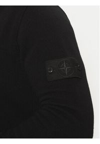 Stone Island Kardigan 8115528FA Czarny Regular Fit. Kolor: czarny. Materiał: wełna #3