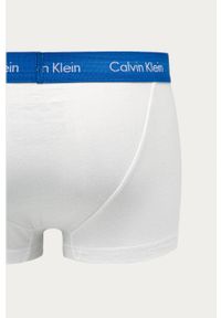 Calvin Klein Underwear - Bokserki (3-pack). Kolor: biały. Materiał: bawełna, dzianina, elastan. Wzór: nadruk #3