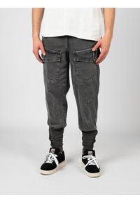 La Haine Inside Us Spodnie | P25033BM1041 | Mężczyzna | Szary. Okazja: na co dzień. Kolor: szary. Materiał: elastan, bawełna. Styl: casual, elegancki #4