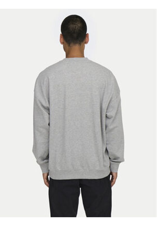 Only & Sons Bluza Alta 22030885 Szary Oversize. Kolor: szary. Materiał: bawełna