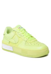 Buty Nike Air Force 1 Fontanka DA7024 700 Yellow Strike/Lt Lemon Twist. Kolor: zielony. Materiał: skóra. Model: Nike Air Force #1