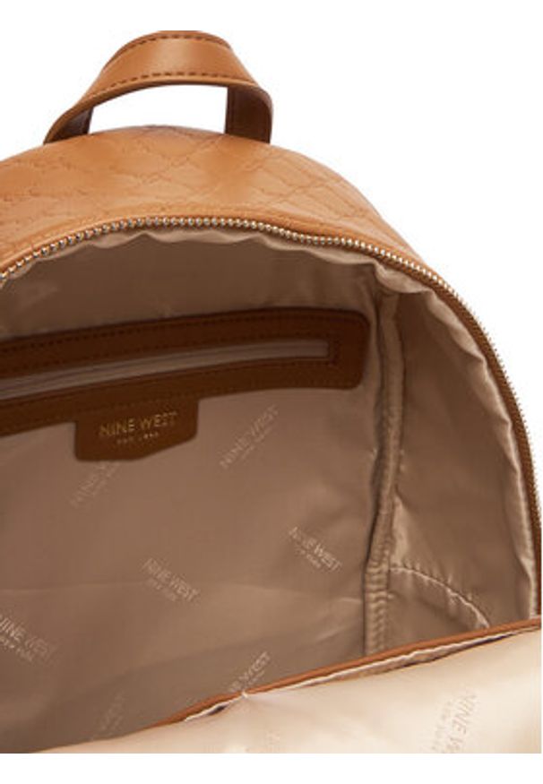 Nine West Plecak CEO-LUNA-I-B24445 Brązowy. Kolor: brązowy. Materiał: materiał, syntetyk
