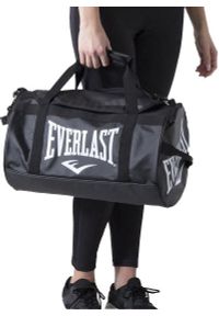 Torba sportowa EVERLAST treningowa czarna 30L Small. Kolor: czarny