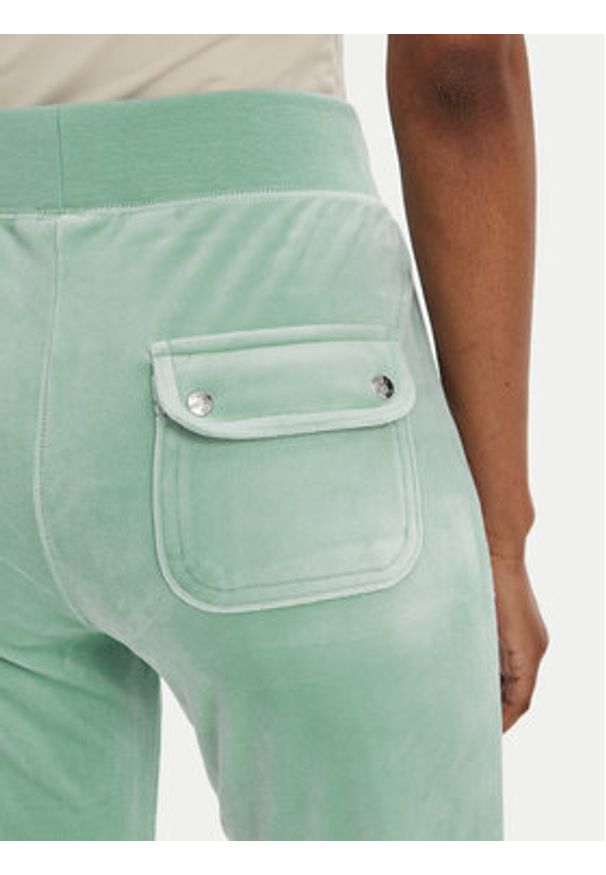 Juicy Couture Spodnie dresowe Del Ray JCAP180 Niebieski Regular Fit. Kolor: niebieski. Materiał: syntetyk