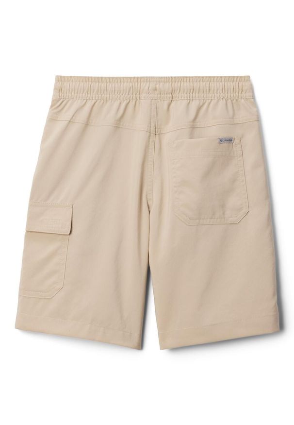 columbia - Szorty Sportowe Chłopięce Columbia Silver Ridge Utility. Kolor: beżowy. Długość: krótkie. Sezon: lato. Styl: sportowy