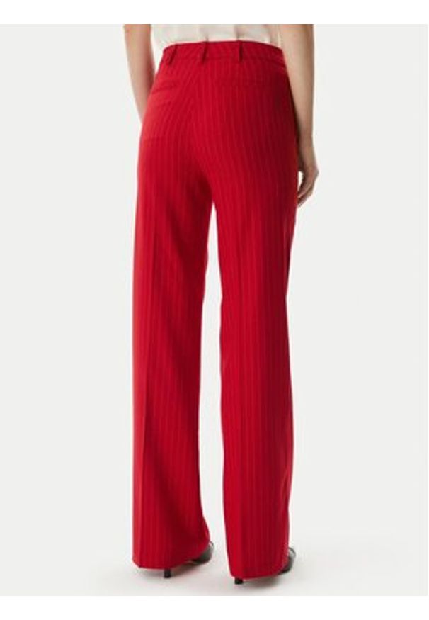 Morgan Spodnie materiałowe 261-PLOVE.F Czerwony Regular Fit. Kolor: czerwony. Materiał: syntetyk