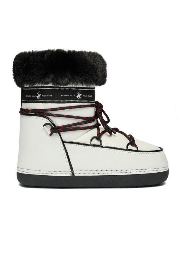 Śniegowce Beverly Hills Polo Club. Kolor: biały