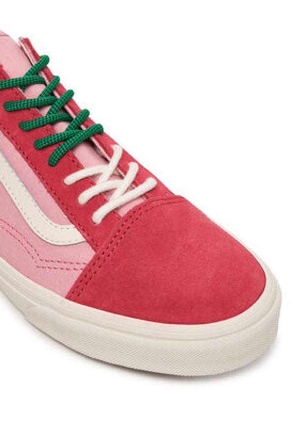 Vans Tenisówki Old Skool VN000EDYFO91 Różowy. Kolor: różowy. Materiał: skóra, zamsz