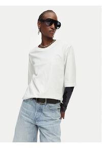 G-Star RAW - G-Star Raw T-Shirt Modern D29372-B771 Biały Relaxed Fit. Kolor: biały. Materiał: bawełna #5