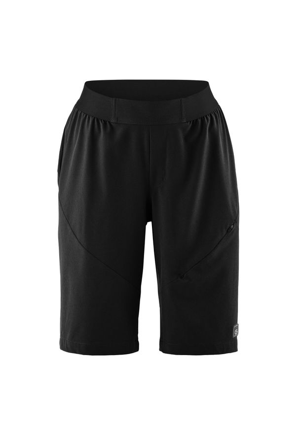 GONSO - Szorty damskie Gonso Simplita. Kolor: czarny. Długość: krótkie. Sport: kolarstwo