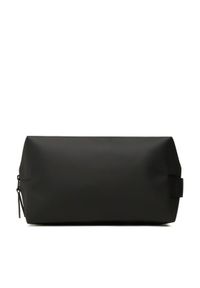 Rains Kosmetyczka Wash Bag Large 15590 Czarny. Kolor: czarny