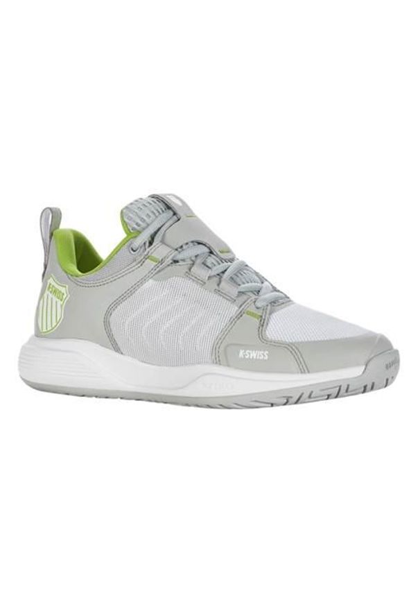 Buty do chodzenia damskie K-Swiss Ultrashot Team Allcourt 2024. Kolor: szary. Materiał: materiał, syntetyk. Szerokość cholewki: normalna. Sport: turystyka piesza