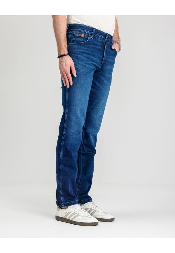 Wrangler - WRANGLER MĘSKIE SPODNIE JEANSOWE WRANGLER TEXAS SLIM BLUE JAM 112358217