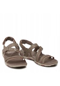 Sandały trekkingowe dla kobiet Merrell Sandspur Rose. Kolor: beżowy, brązowy