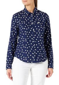 Lee - LEE REGULAR SHIRT REGULAR FIT KOSZULA DAMSKA BLUEPRINT L46ACOLH 112110706