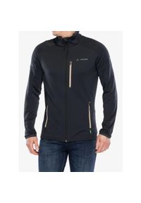 Bluza polarowa męska Vaude Elope Fleece Jacket II. Kolor: czarny. Materiał: polar