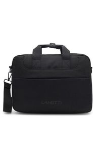 Lanetti Torba na laptopa LAN-K-007-04L Czarny. Kolor: czarny. Materiał: materiał, poliester