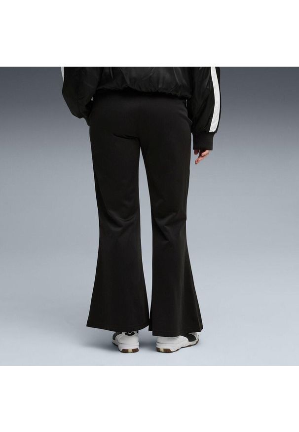 Spodnie damskie Puma Wardrobe Ess Flared Pants. Kolor: czarny. Materiał: poliester, materiał. Sport: fitness