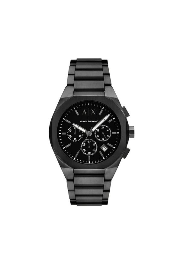 Armani Exchange Zegarek Rafael AX4183 Czarny. Kolor: czarny