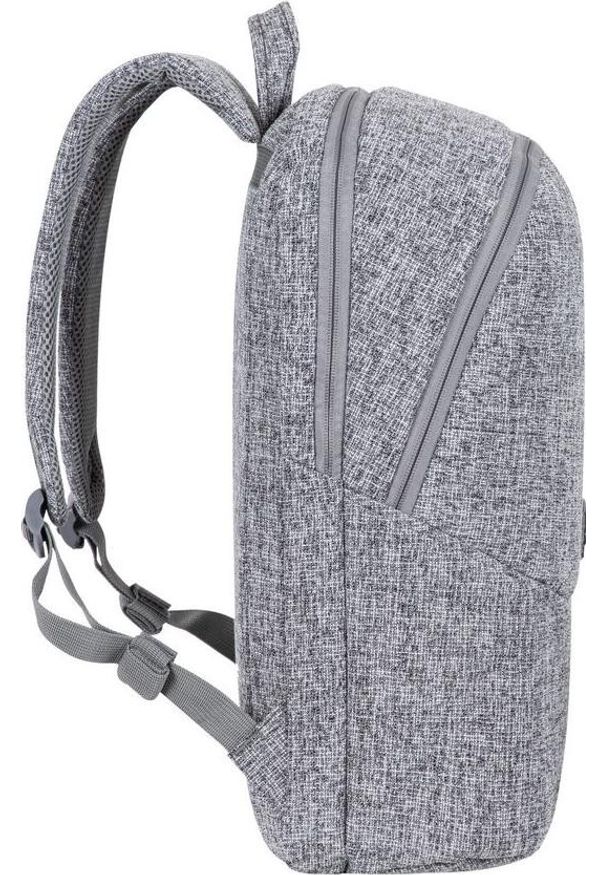 RIVACASE - Plecak Rivacase 7962 szary. Kolor: szary. Materiał: tkanina, poliester. Styl: casual