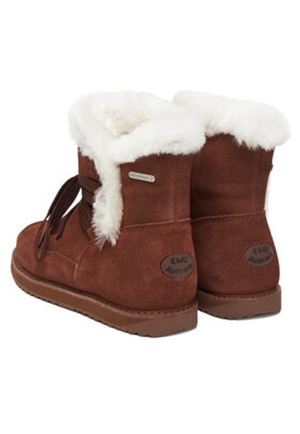 EMU Australia Śniegowce Thorsby W13215 Brązowy. Kolor: brązowy. Materiał: skóra